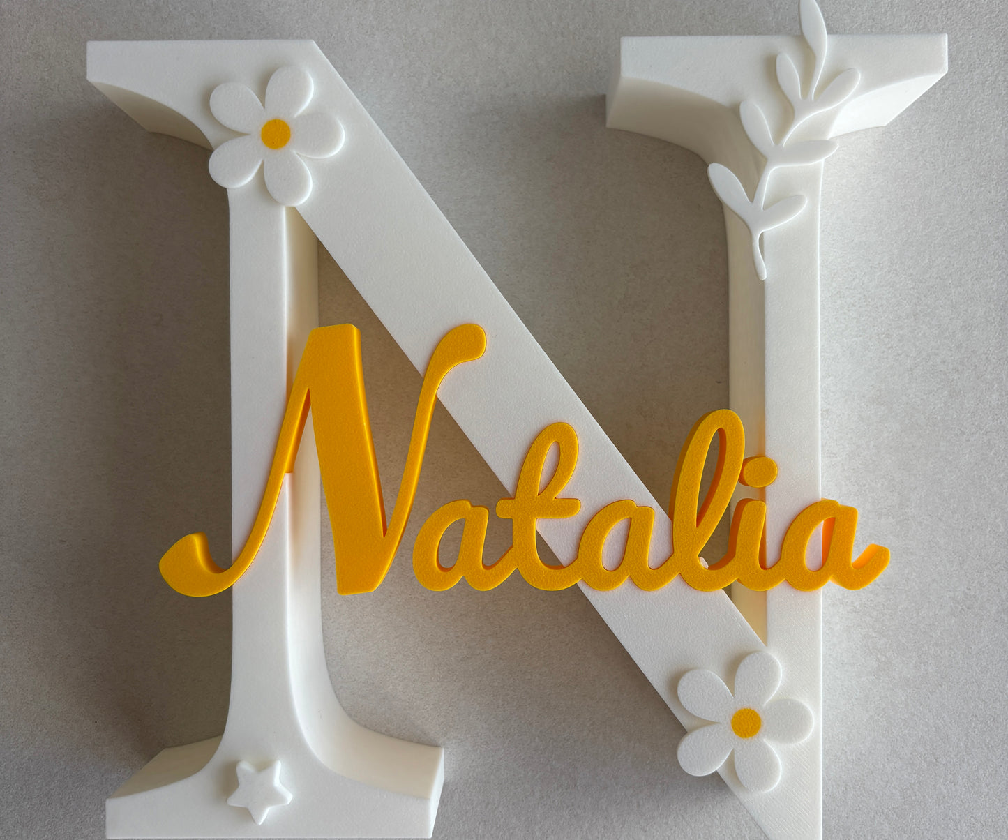 Letras y Nombres Decorativos en 3D