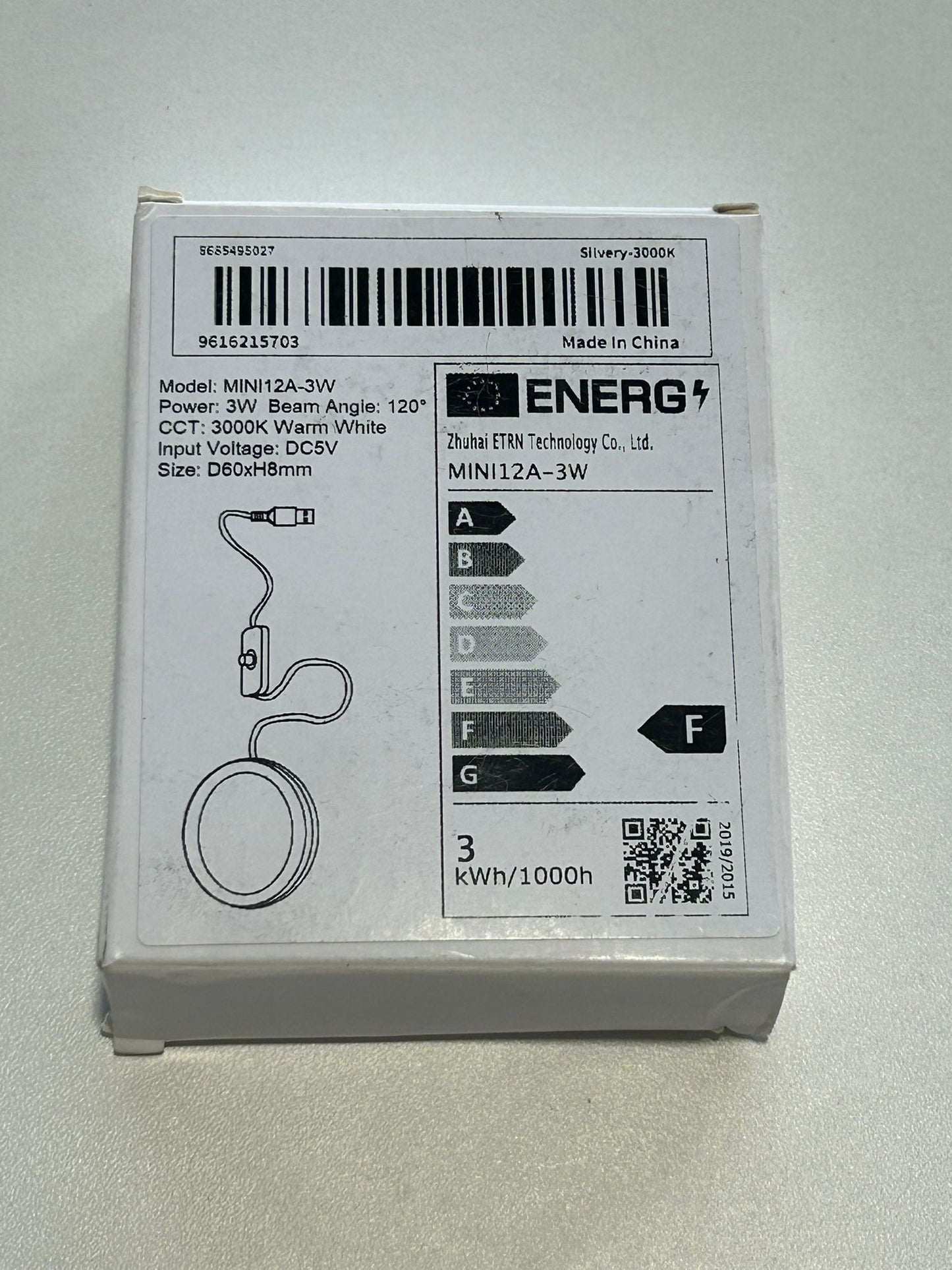 Pantalla Lámpara Marina Coral | LED USB