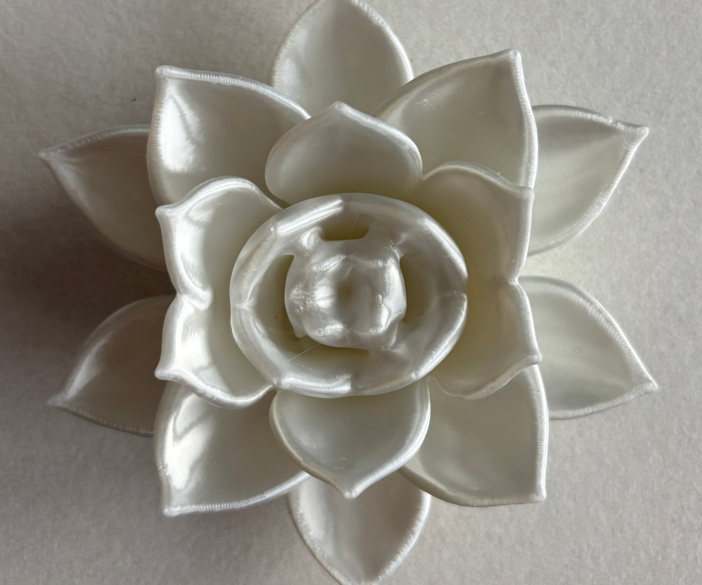 Flor Loto 3D | Decoración Zen Meditación