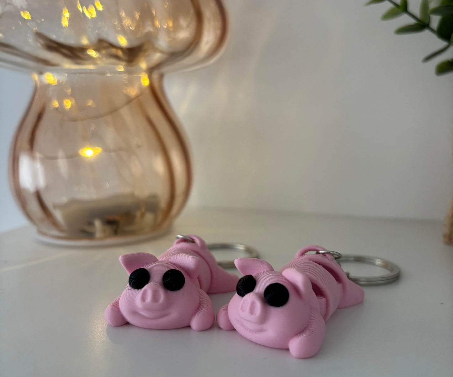 Llavero Cerdo 3D