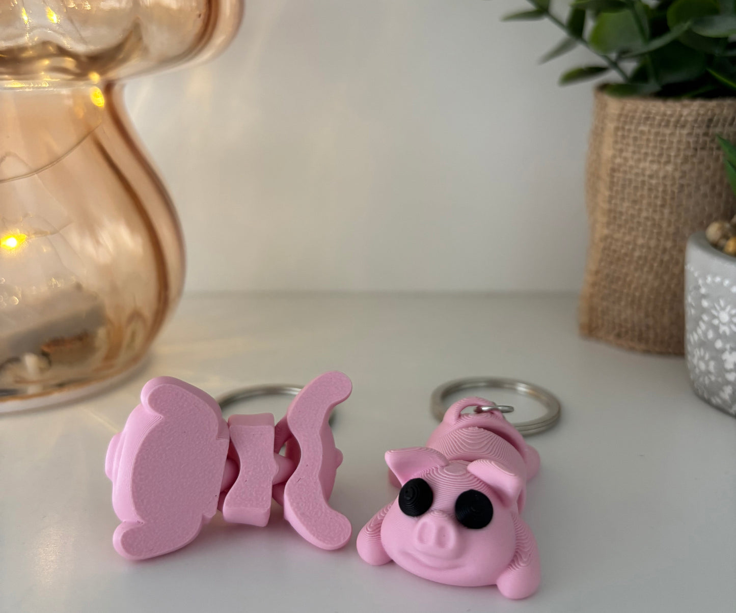 Llavero Cerdo 3D