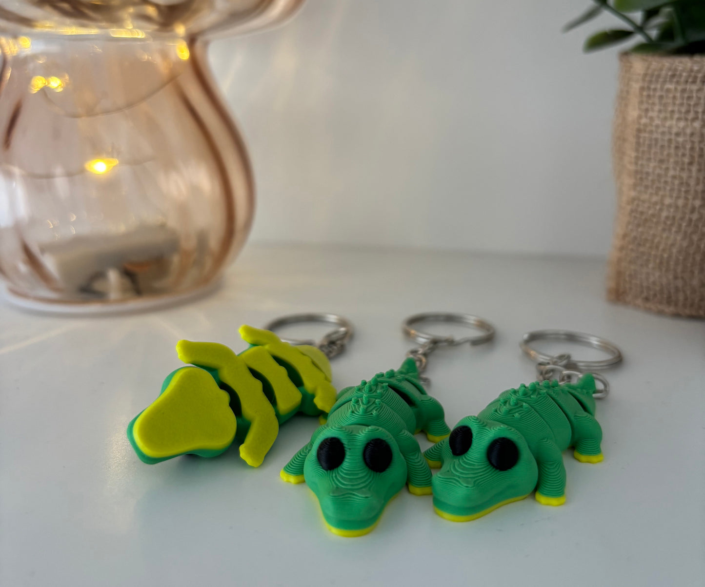 Llavero Cocodrilo 3D