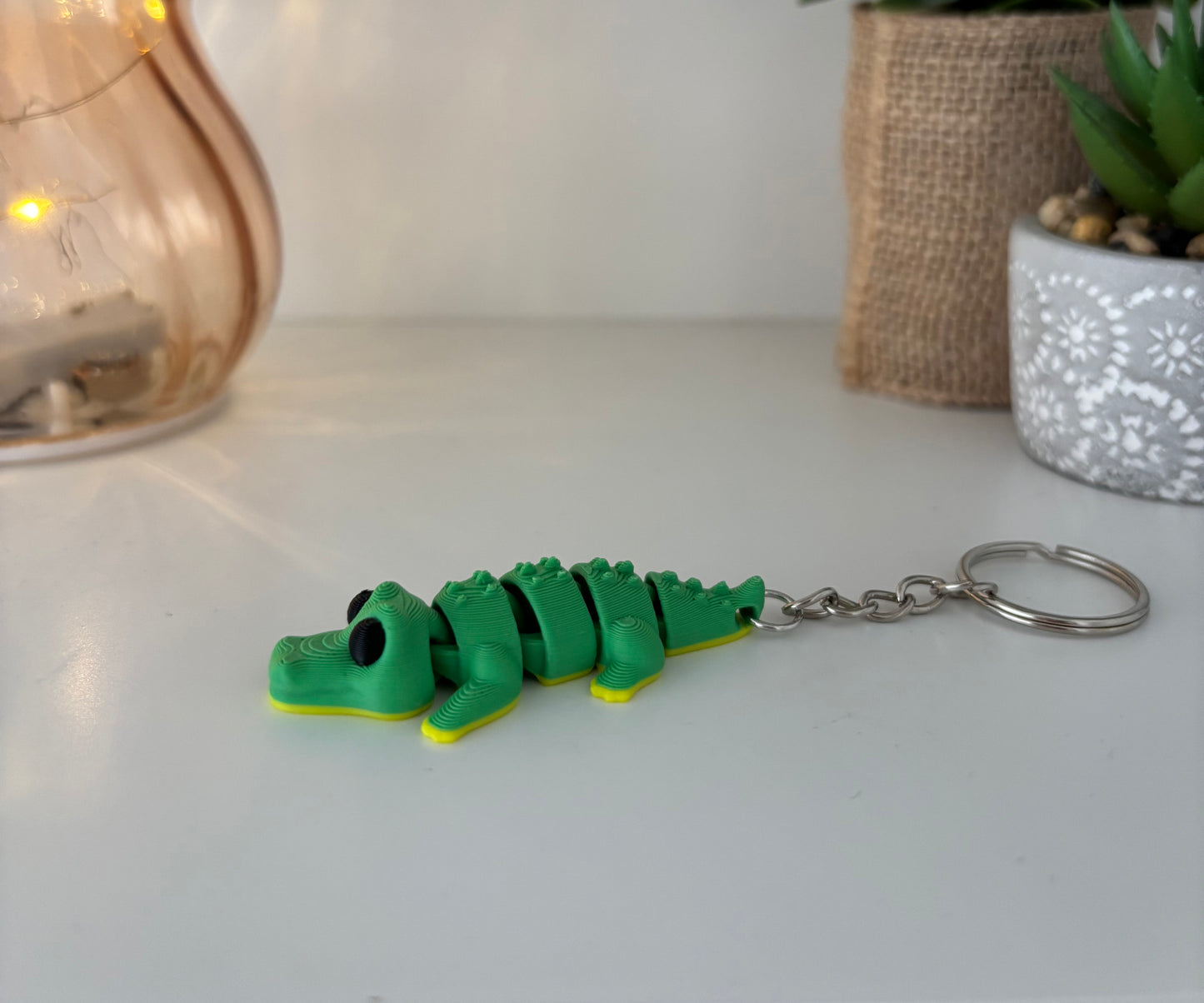 Llavero Cocodrilo 3D