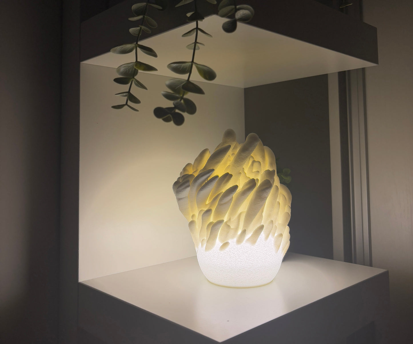 Pantalla Lámpara Marina Coral | LED USB