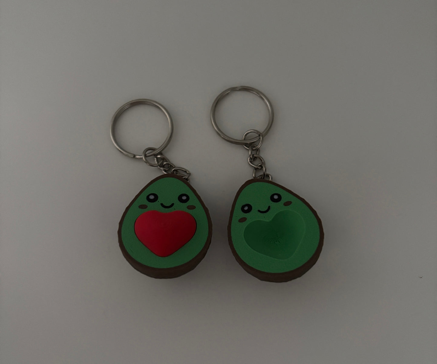 Llaveros de Pareja Aguacates Enamorados