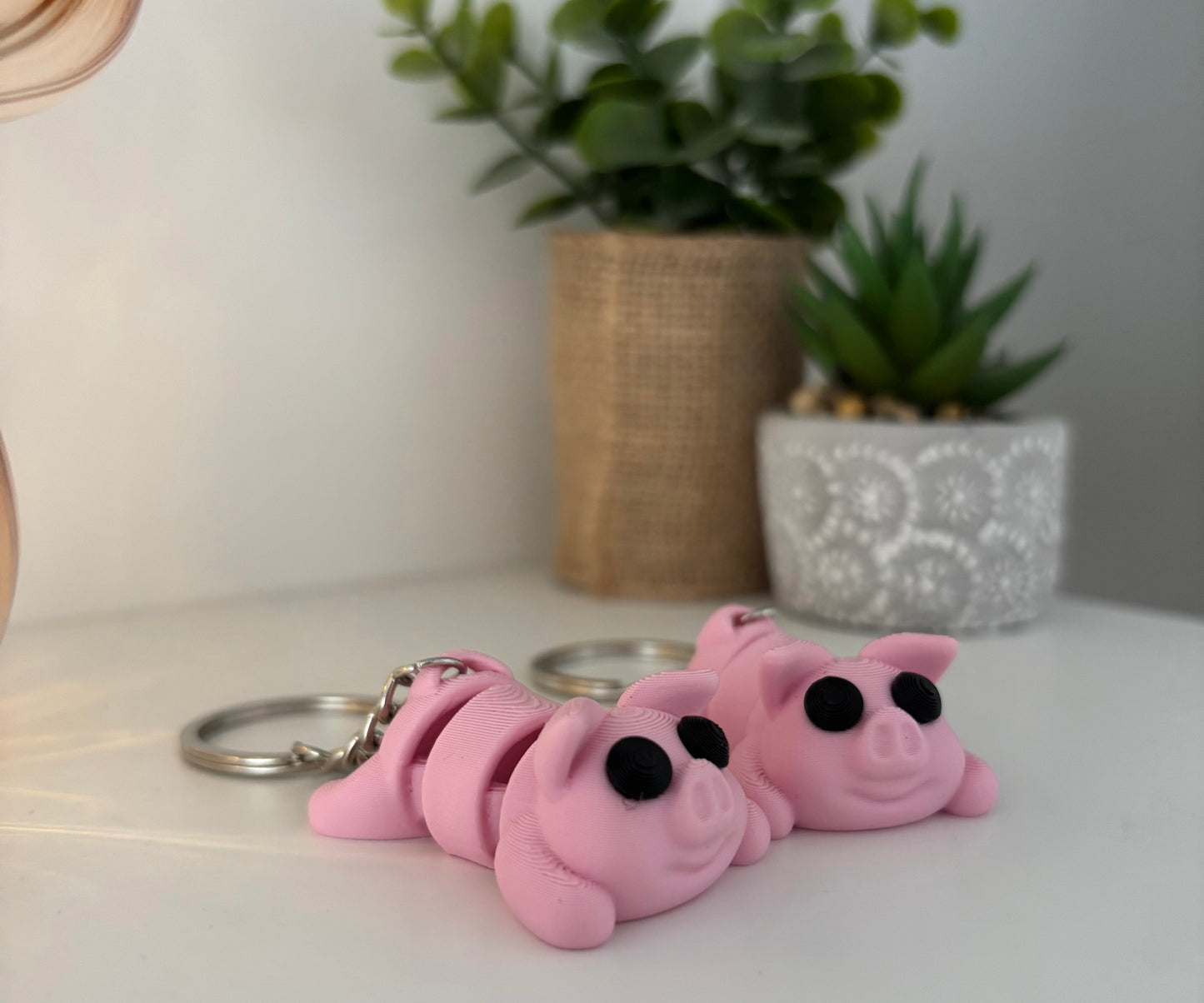 Llavero Cerdo 3D