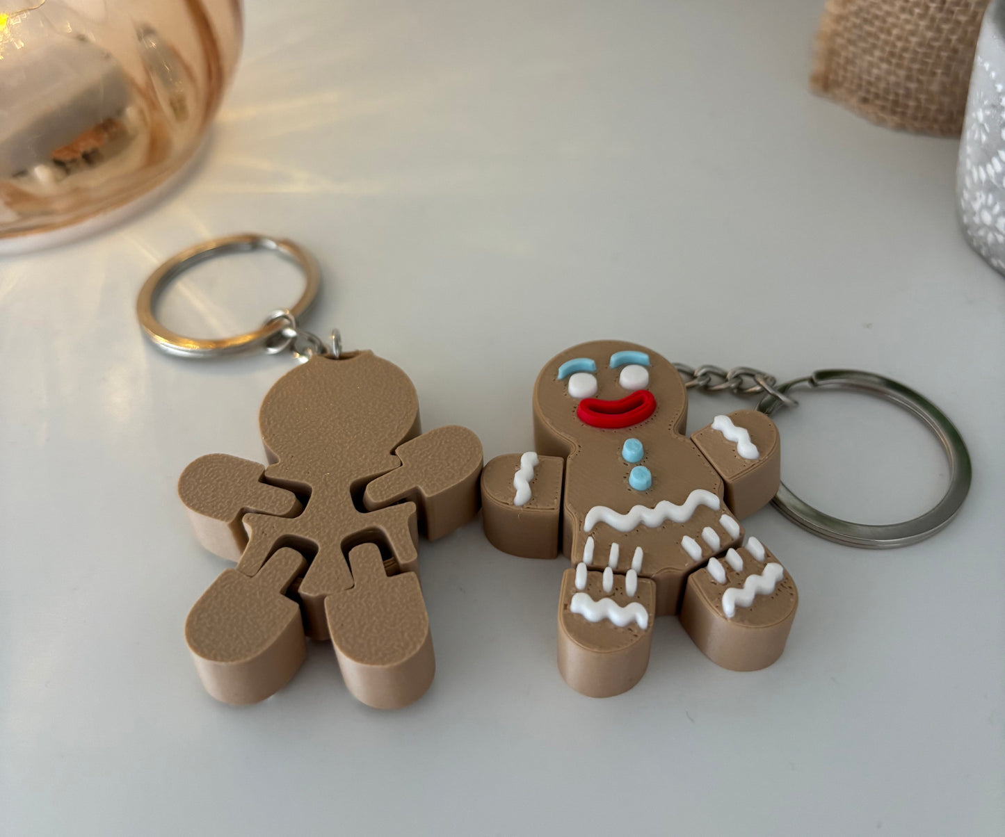 Llavero Jengibre 3D