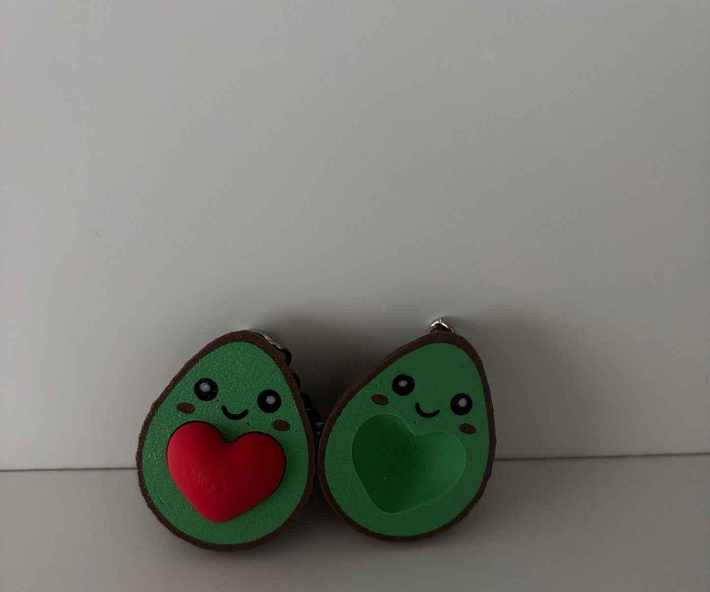 Llaveros de Pareja Aguacates Enamorados