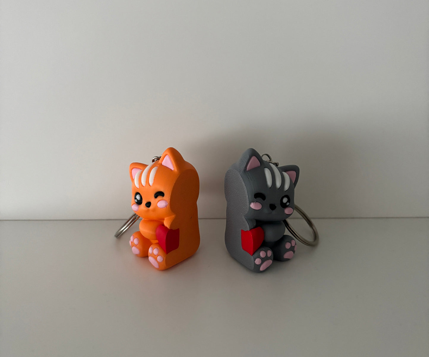 Llaveros de Pareja Gatos Enamorados