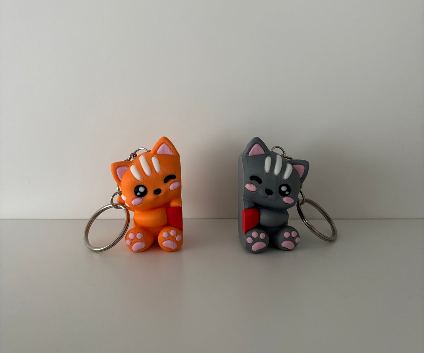 Llaveros de Pareja Gatos Enamorados