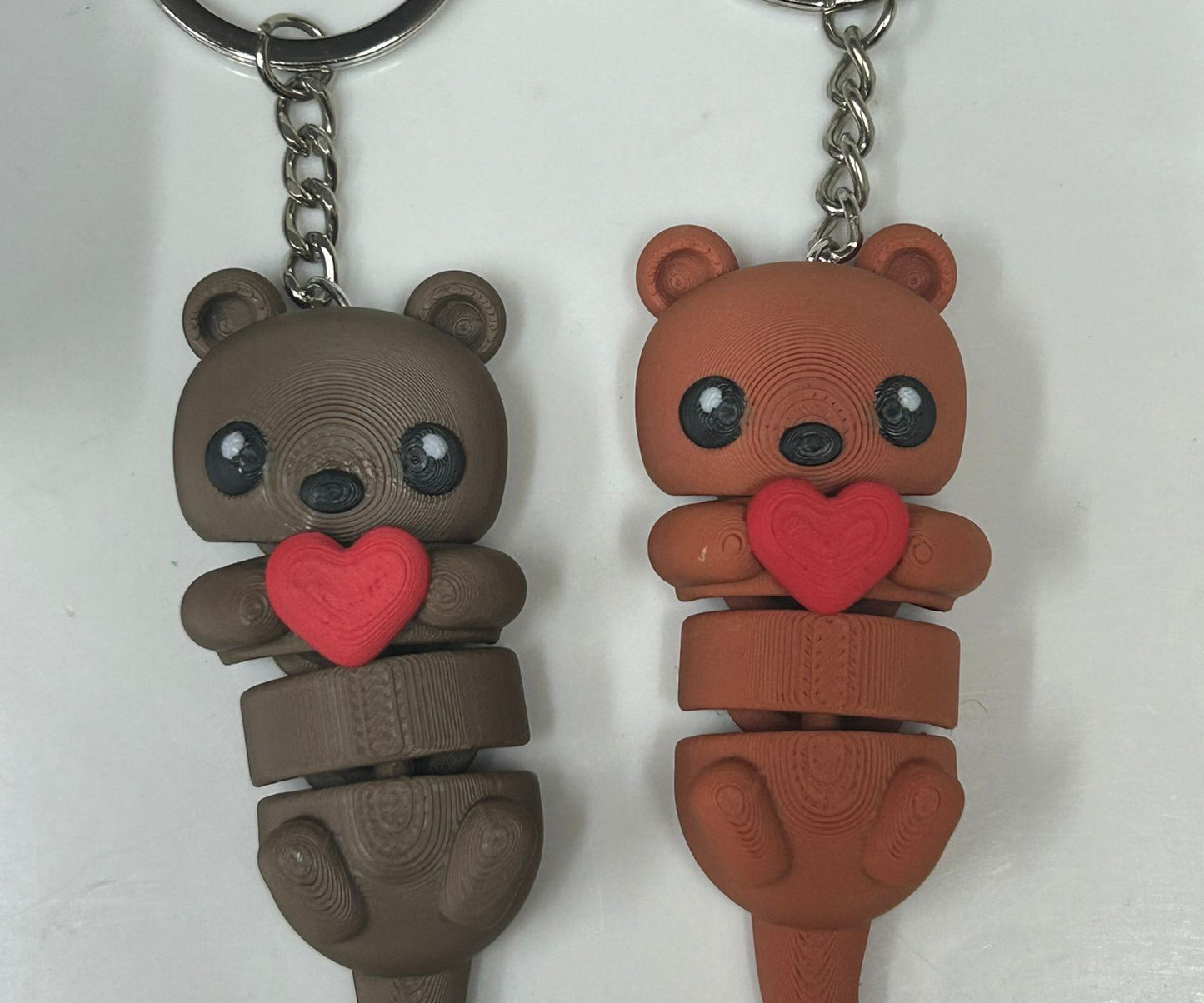 Llaveros de Pareja Nutrias Enamoradas