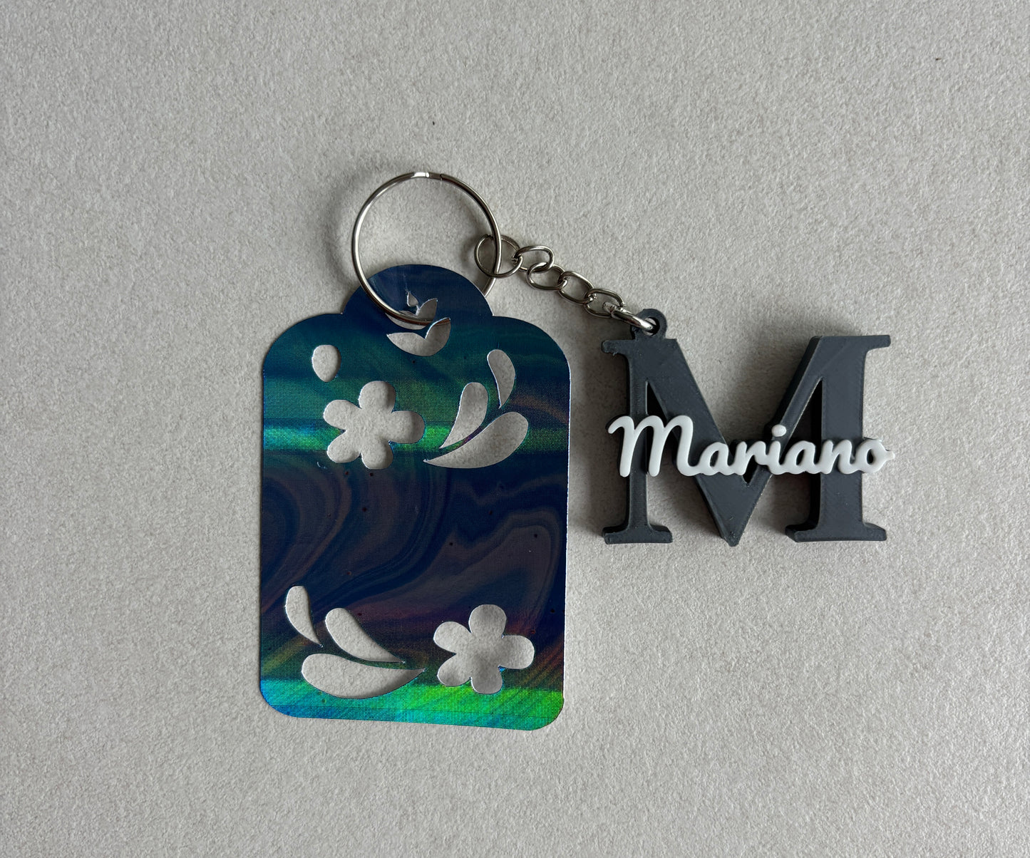 Llaveros con Nombre Personalizado 3D y Crochet | Bautizos y Comuniones