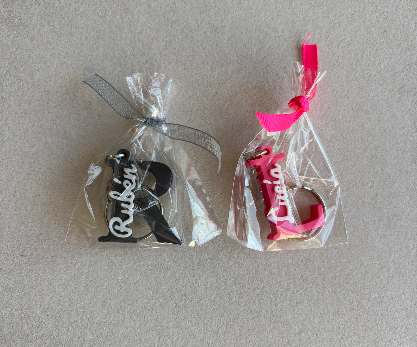 Llaveros con Nombre Personalizado 3D y Crochet | Bautizos y Comuniones