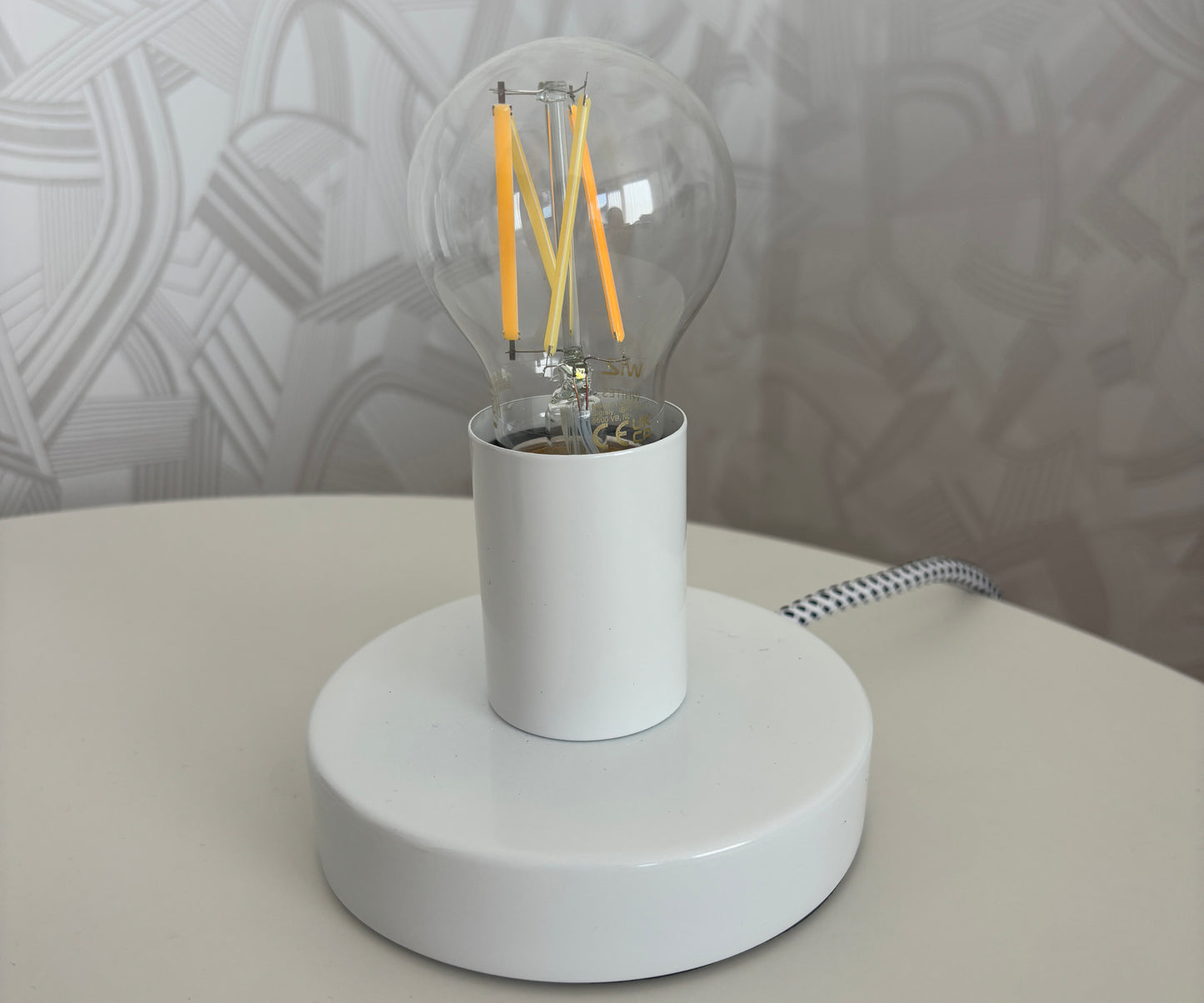 Pantalla Lámpara Esfera Ondulada | LED