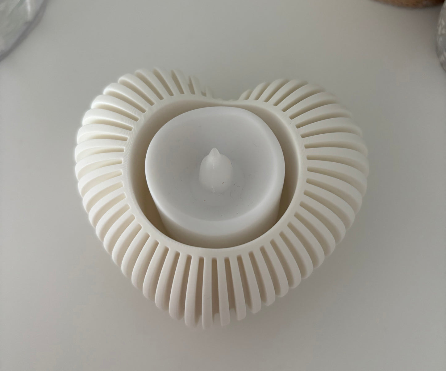 Velas Corazón 3D